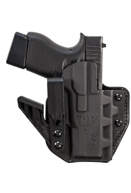 CompTac eV2 Max Hybrid Appendix IWB Holster - Glock - 26/27/28/33 Gen1234 - Right - Black