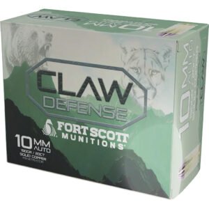 Fort Scott Munitions Claw Defense Handgun Ammo 10mm 190 gr. 20 rd.