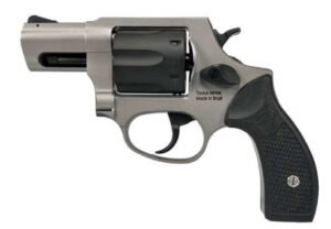 TAURUS 856 2 TONE 38SPL REVOLVER 2" BLK/STS G10 GRIPS 6RDS