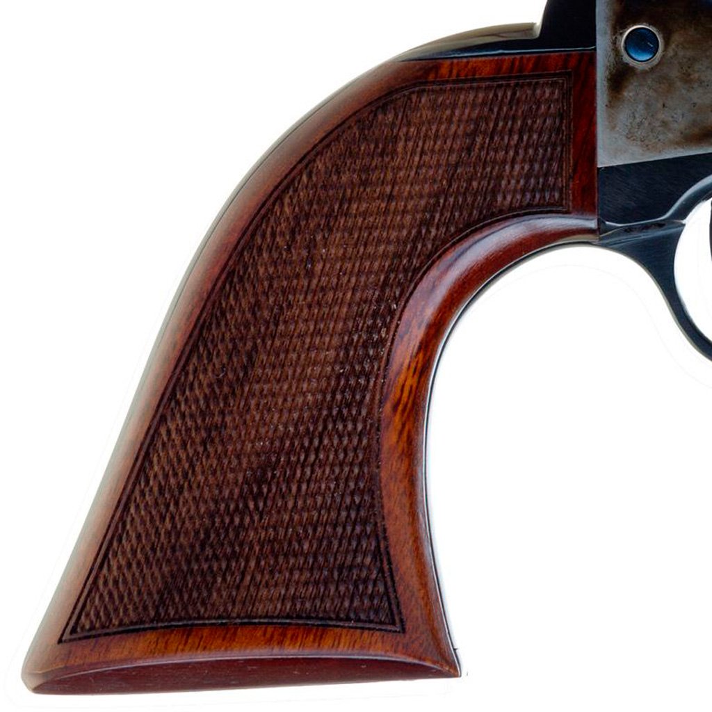 Cimarron Arizona Ranger Revolver 357 Mag. 4.75 in. Checkered Walnut CCH 6 Shot - Image 3