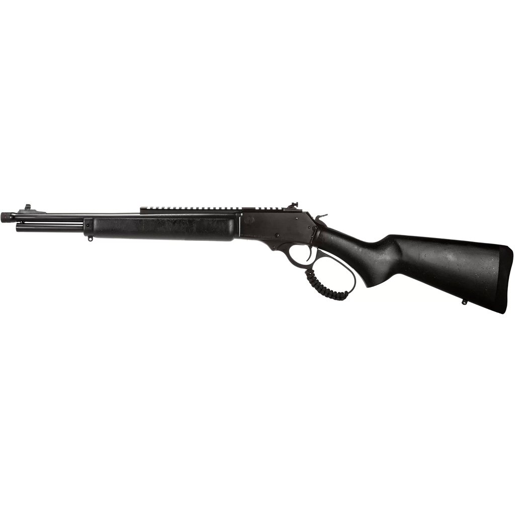 Rossi R95 Lever Action Rifle 45-70 Govt. 16.5 in. Triple Black 5 rd. - Image 2