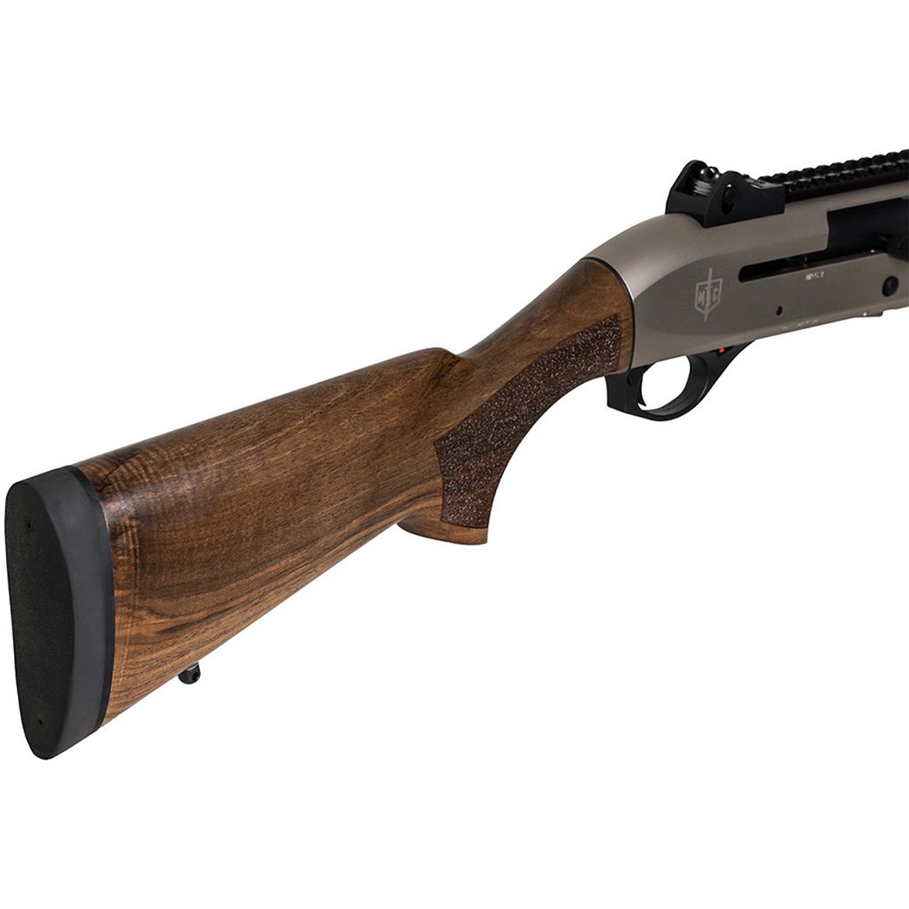 MAC 2 Tactical Marine Wood Shotgun 12 ga 18.5 in. Nickle/Wood 3 in. 5 rd. - Image 3