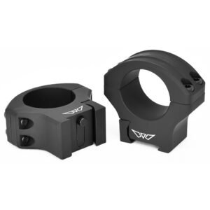 Warne Hyperlite Tikka Scope Rings Matte Black 1 inch Tikka Medium