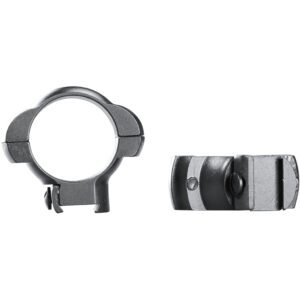 Weaver Grand Slam Rimfire Steel Rings Matte Black 1" .22 Style Medium Clamshell Pack