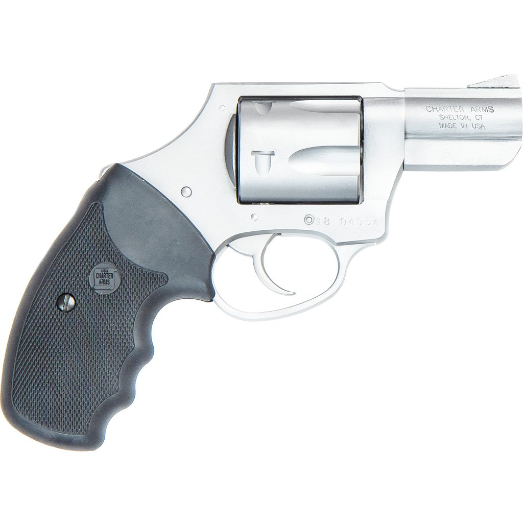 Charter Arms Mag Pug Revolver 357 Mag. Stainless Full Grip Double 2.2 in. 5 rd.