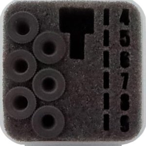 Specialty Iron I Rifle Peep Aperture Kit Contains all 6 Apertures