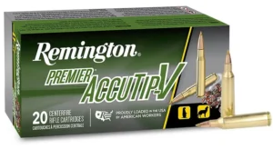 REMINGTON PRA2250RB 22-250 REM 50GR ACCUTIP-V BT 20 RD/BX 10 BX/CS