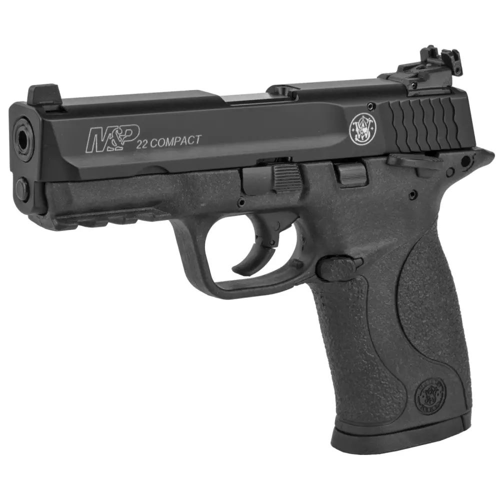 SMITH & WESSON M&P22 CMPCT 22LR PSTL BLK 10RD SAO - Image 2
