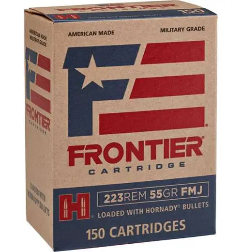 FRONTIER® 223 REM 55 GR FMJ (150 - ORIENTED) 150RD/BX 8BX/CS - Image 4