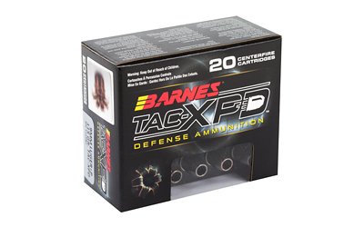 BARNES TAC-XPD 9MM 115GR HP 20/200 - Image 2