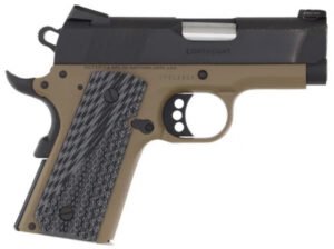 CLT DEFENDER 45ACP 3 FDE FRAME BLK SLIDE