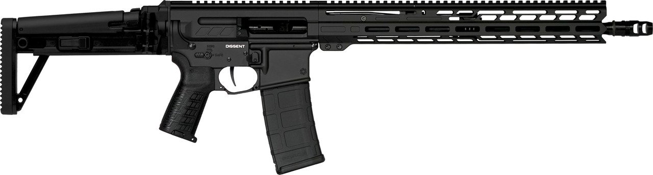 CMMG DISSENT MK4 300BLK 16.1 ARMOR BLK