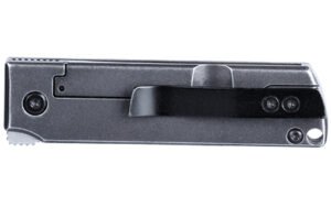 CRKT MINIMALX GRAY 2.19" PLAIN EDGE