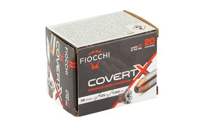 FIOCCHI COVERTX 38SPL+P 125GR 20/200 - Image 2