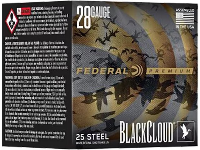 FED BLACK CLOUD 28GA 3 3/4OZ #4 25/10