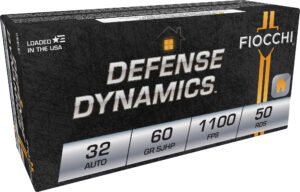 FIO DEFENSE 32ACP 60GR JHP 50/20
