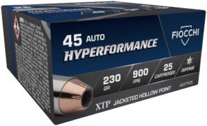 FIO HYPERFORMANCE DEF 45ACP 230GR XTP HP 25/20