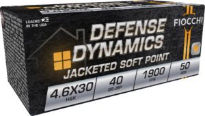 FIO DEFENSE 4.6X30HK 40GR JSP 50/20