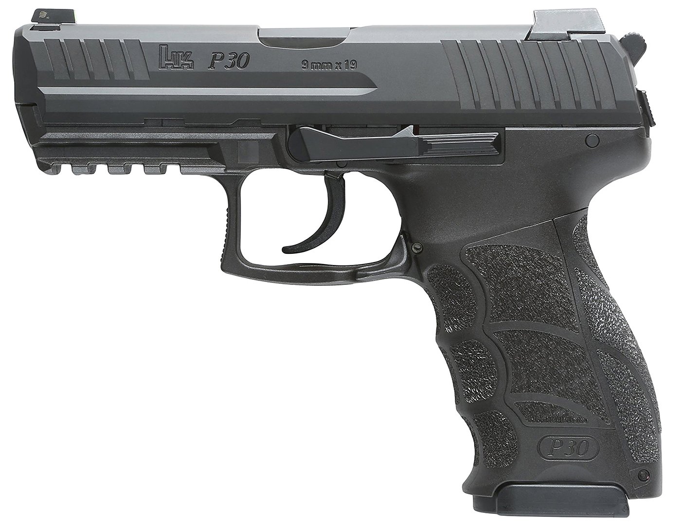 HK P30 V3 DASA 9MM 3.85 BLK 17/20RD