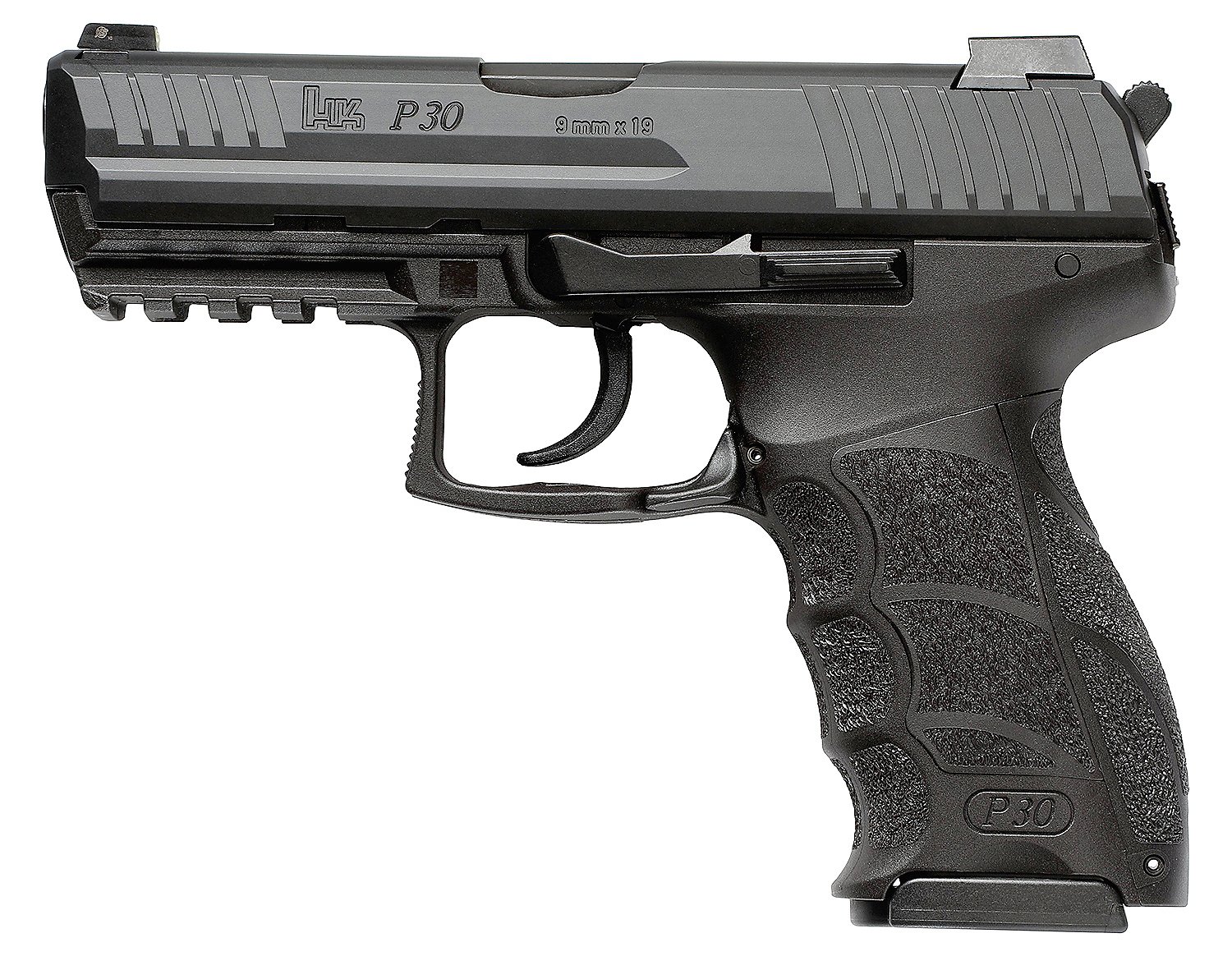 HK P30 V3 DASA 9MM 3.85 BLK 2 10RD
