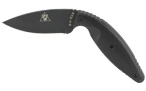KBAR TDI LE KNIFE 3.688" BLK W/STH
