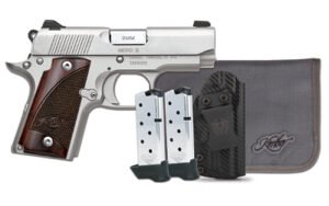 KIMBER MICRO9 9MM 7RD STS/RSWD BNDL