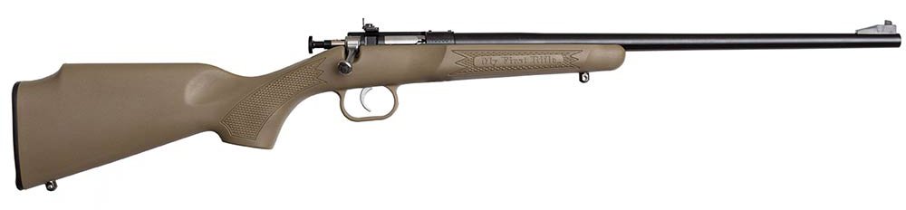 KSA CRICKETT 22LR 16 TAN SYN STOCK BLUE BBL