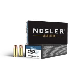 NOS AMMO 9MM 115GR JHP ASP 50/10