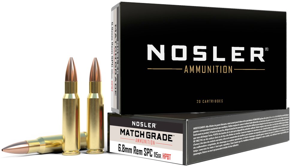 NOS AMMO 6.8SPC 115GR MATCH RDF HPBT 20/10