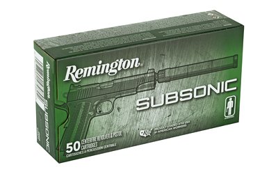 REM SUBSONIC 45ACP 230GR 50/500 - Image 2