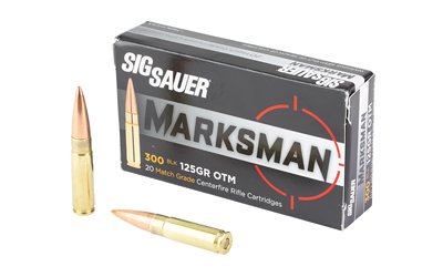 SIG AMMO 300BLK 125GR OTM 20/500
