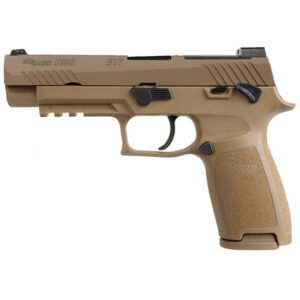 SIG P320 9MM 4.7 M17 SAFETY COYOTE 10RD