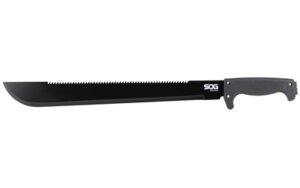 SOG SOGFARI MACHETE BLACK 18" W/STH