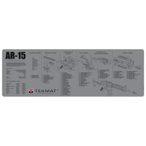 TEKMAT GUN CLEANING MAT AR15 GREY
