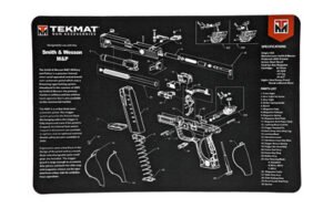TEKMAT PISTOL MAT S&W M&P BLK