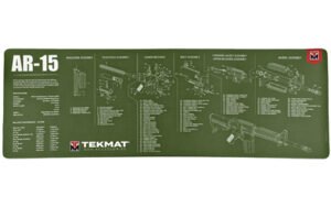 TEKMAT RIFLE MAT AR15 OD GREEN
