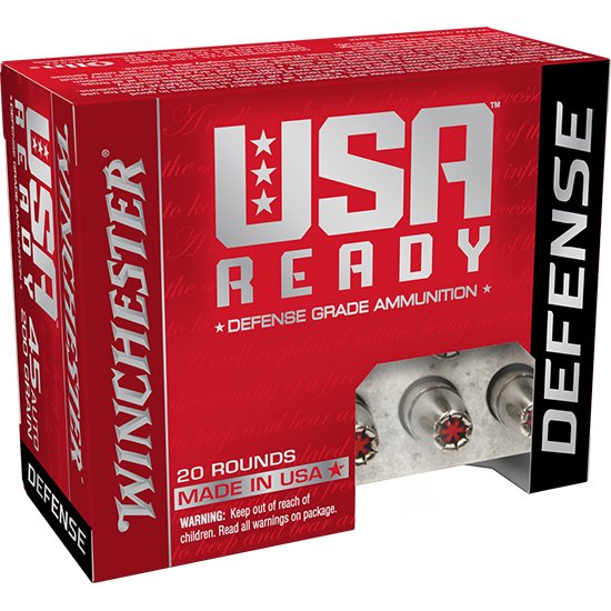 WIN READY DEFENSE 45ACP 200GR HEX VENT HP 20/10