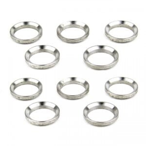 TacFire AR-10 Muzzle Brake Crush Stainless Steel Washers - 10/ct