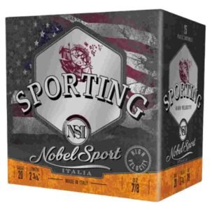 Nobel Sport Target Sporting Clays Shotshells 20ga 2-3/4" 7/8oz 1275fps #7.5 25/ct