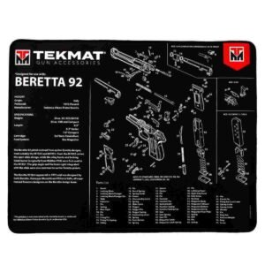 TekMat 15x20 Ultra Premium Gun Cleaning - Beretta 92