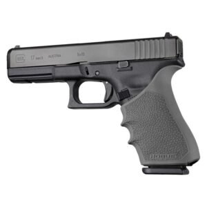Hogue HandAll Beavertail Handgun Grip Sleeve for Glock 17 Gen 1-2-5 Slate Grey