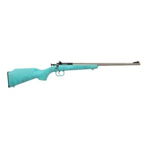Keystone Crickett "My First Rifle" .22 LR Single Shot 16.1" Barrel Webbed Blue with Gold Webbing