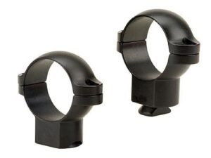 Leupold 2-Piece STD Windage Adjustable Steel Rings 1" High Matte