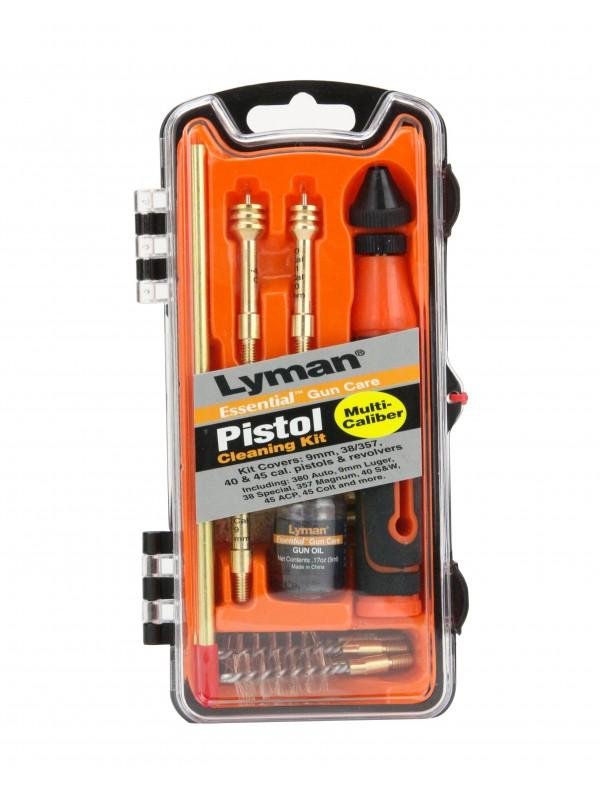 Lyman Essential Pistol Cleaning Kit 9mm 40cal & 45ACP