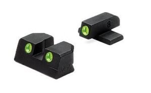 Meprolight Fixed Night Sight Sig Sauer TD 9mm/.357 Sig Green Front & Green Rear