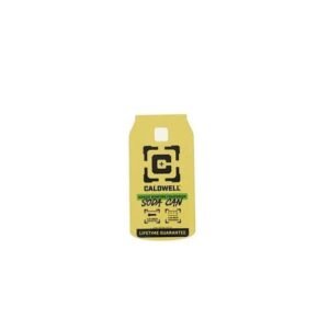 Caldwell AR500 1/4'' Rimfire/Handgun Soda Can Target Yellow