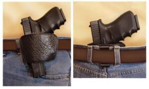 PeaceKeeper Belt Slide Holster Small/Medium Black