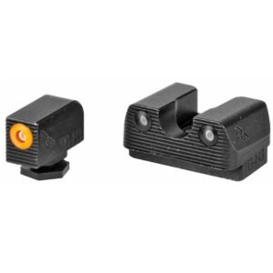 Rival Arms Tritium Night Sights Orange for Glock Double Stack Models