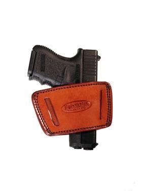 TAGUA INSIDE WAISTBAND BROWN SMALL LEATHER HOLSTER