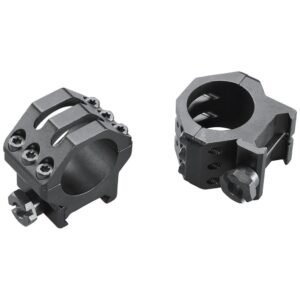 Weaver 6-Hole Aluminum Scope Rings 1" Medium Matte